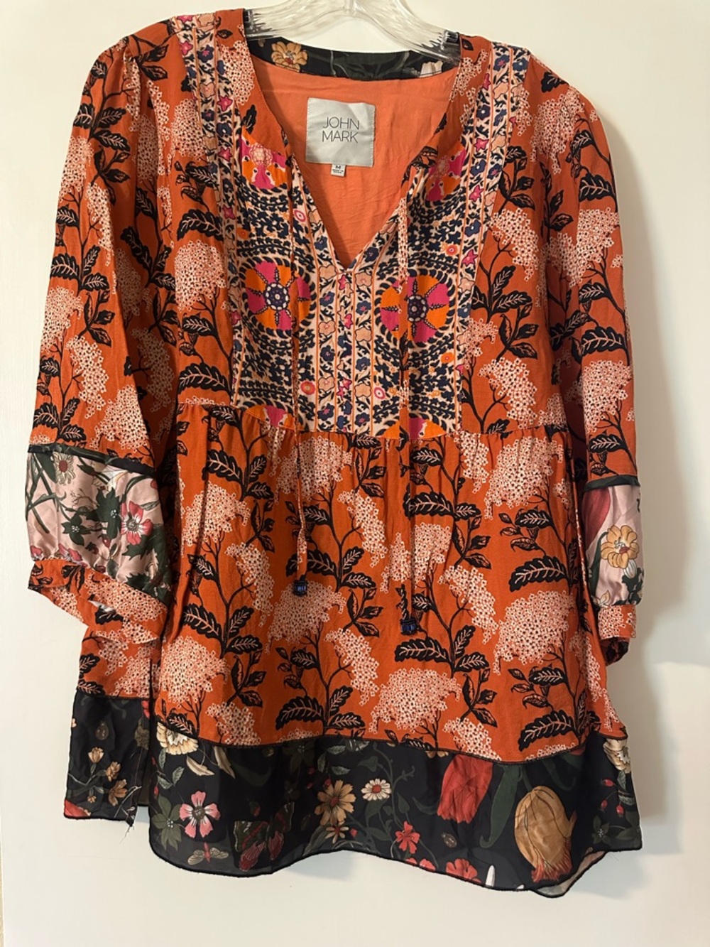 John Mark women’s top size Medium